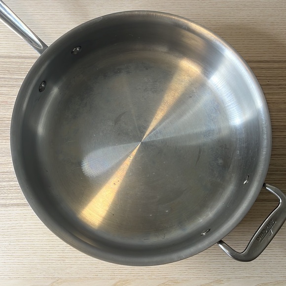 AllClad Kitchen Allclad 4 Quart D3 Saut Pan With Lid Poshmark